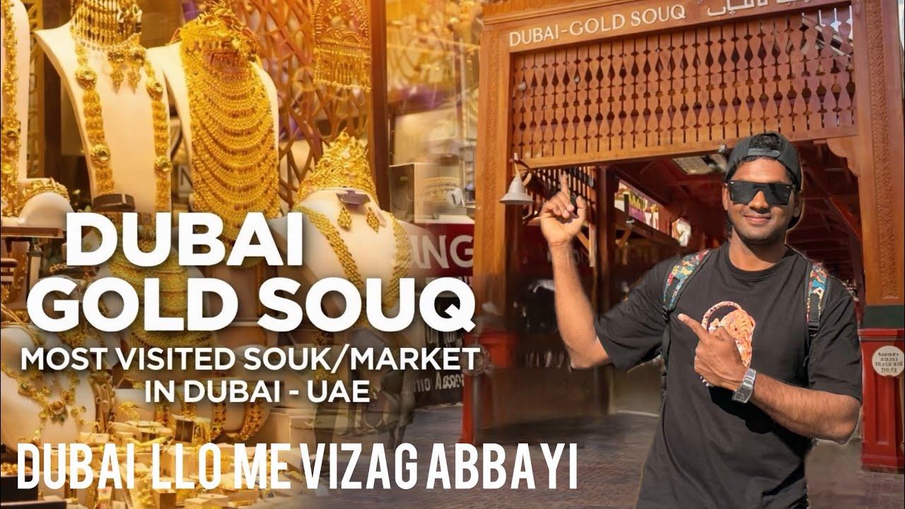 Pure gold 😎 in Dubai gold Souq 