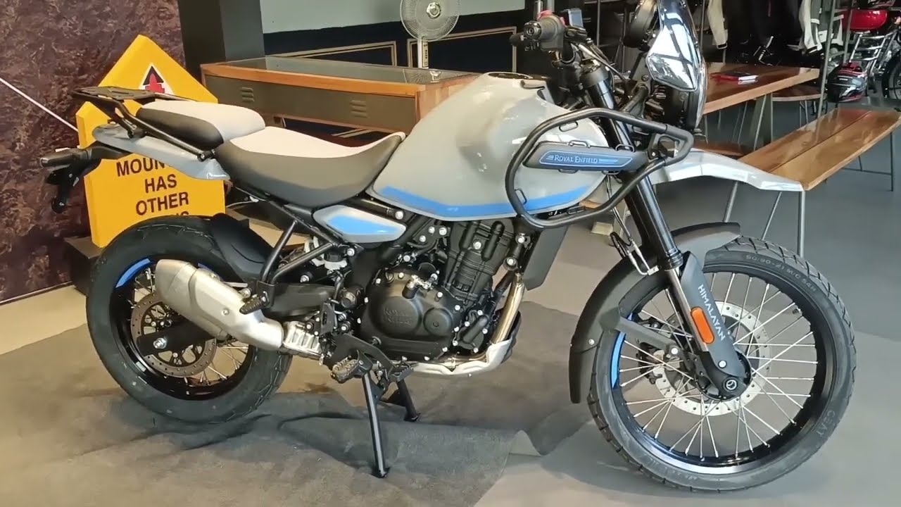 2024 Royal Enfield Himalayan 450 | Slate Poppy Blue | Walkaround | Royal Enfield Himalayan 450
