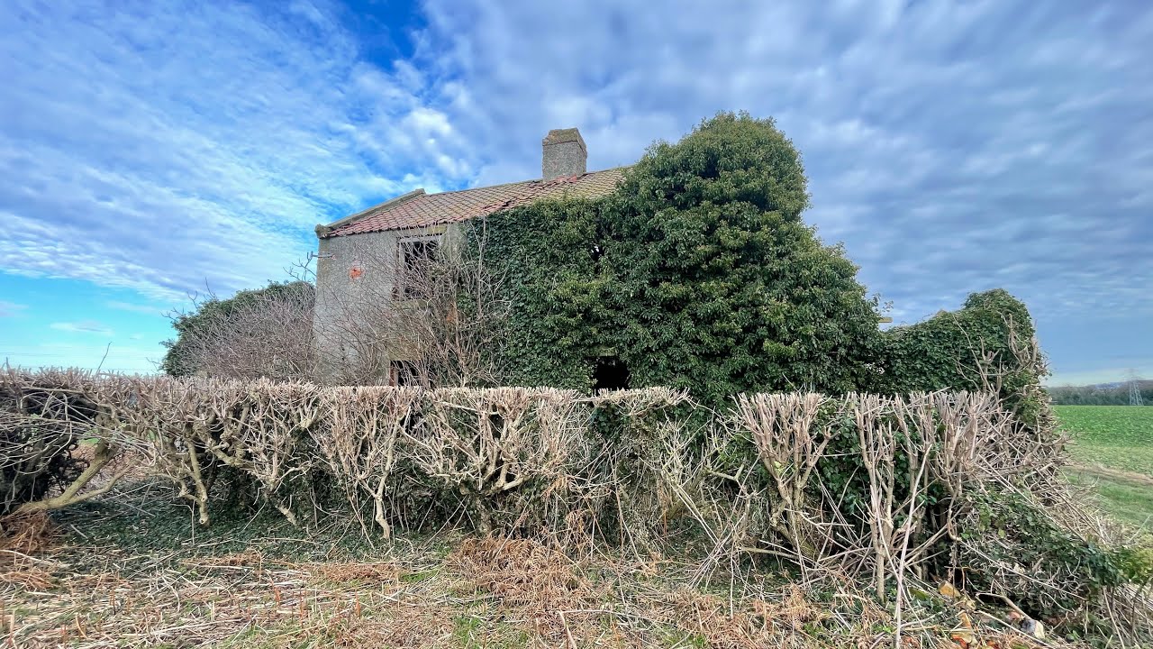 Old abandoned farm house