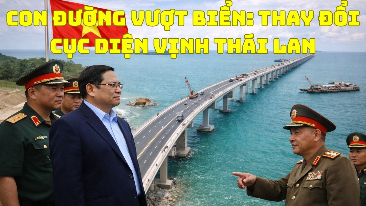 Con Đường Vượt Biển Thay Đổi Cục Diện Vịnh Thái Lan