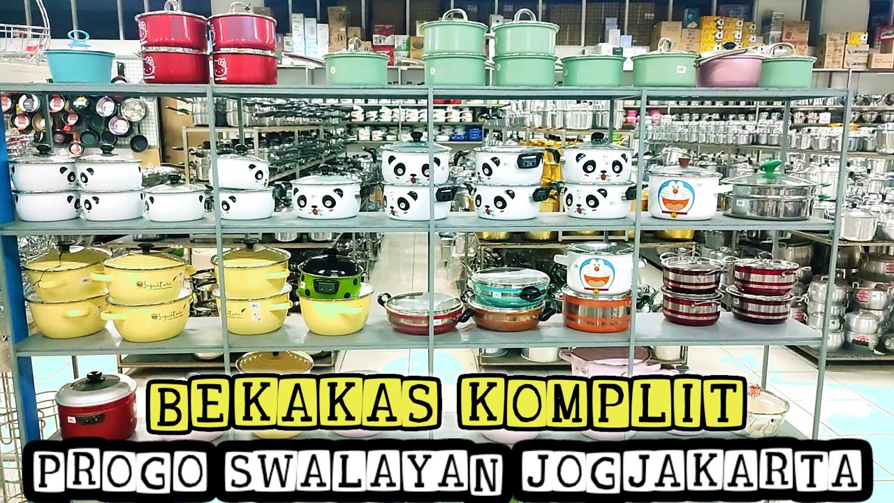 PERABOTAN RUMAH TANGGAL KOMPLIT DI PROGO SWALAYAN JOGJAKARTA