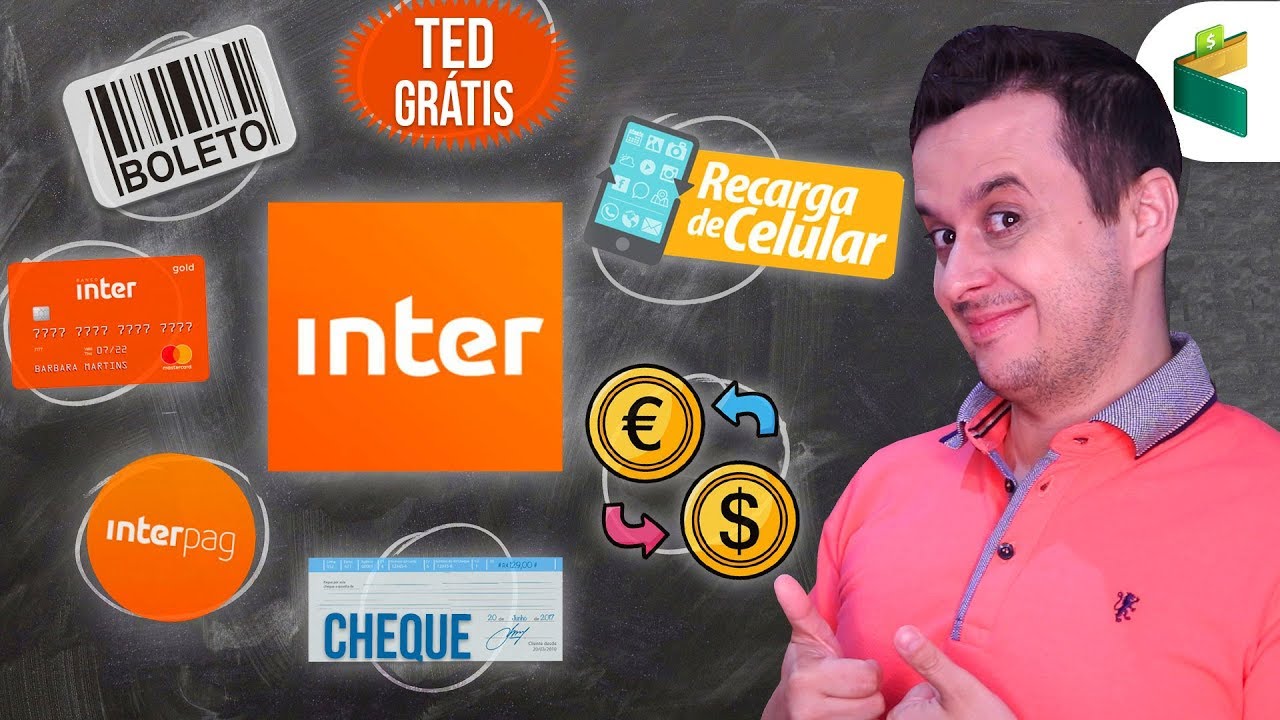 Banco Inter: TODOS os Recursos! Cartão de Crédito,  Boleto, Cheque, Interpag, Empréstimo, Consórcio!