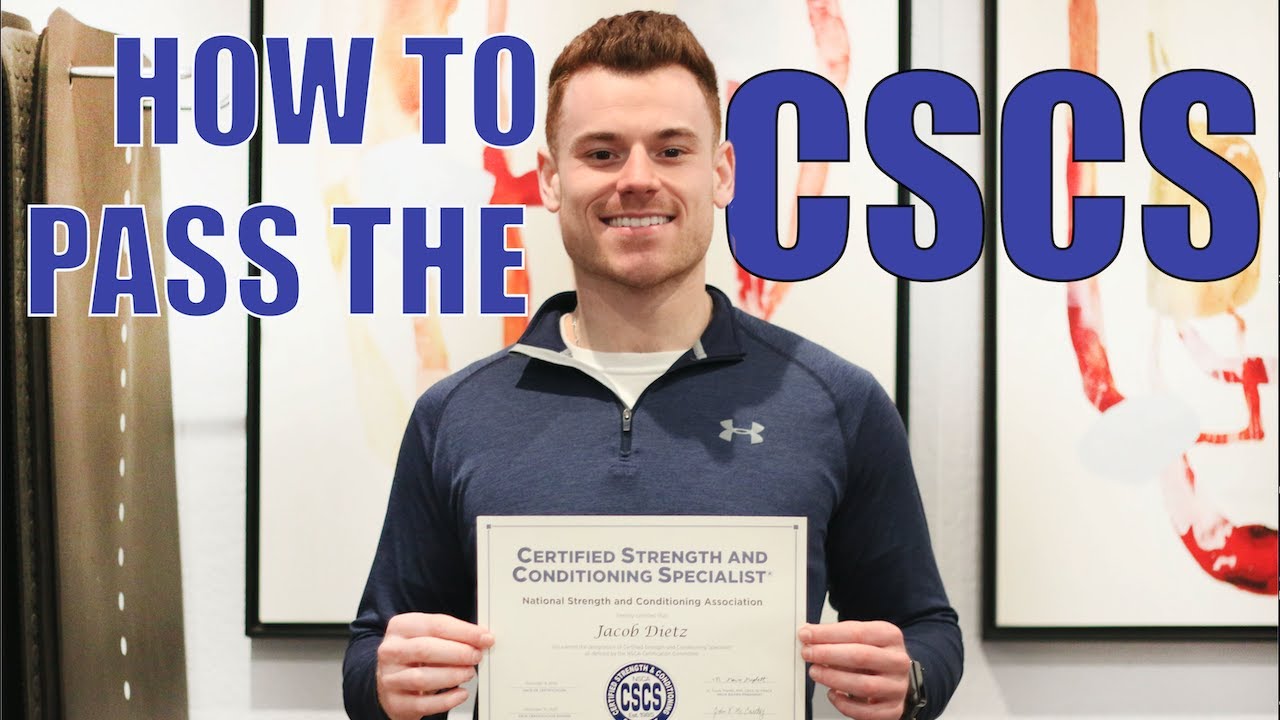 How I Passed the CSCS Exam in 2 Weeks