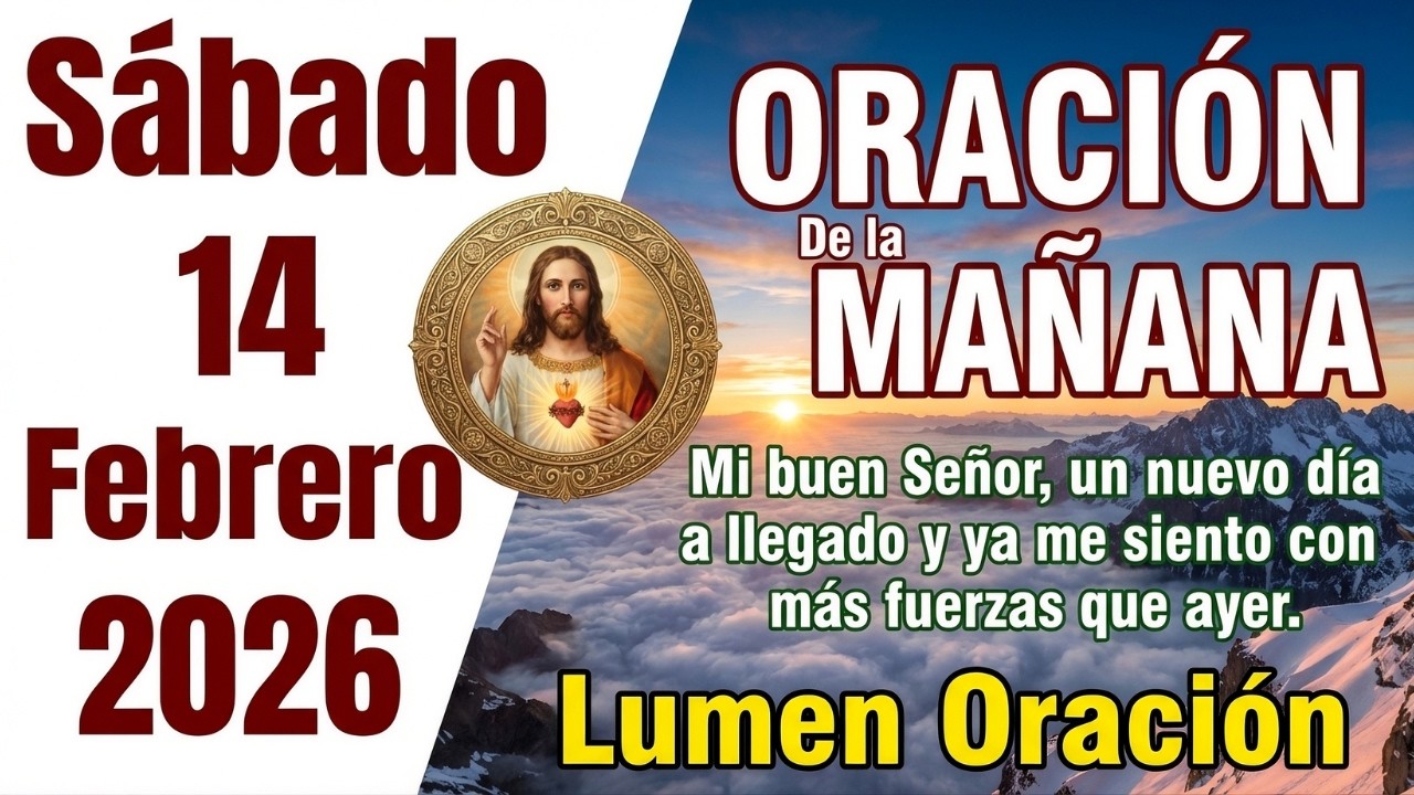 Oración de la mañana: Sábado 14 Febrero 2026 - Salmo 92 (Día del Amor y la Familia)