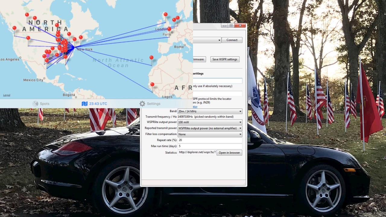 #279: Ham Radio: WSPRlite review plus DXplorer and view of 4-FSK transmission
