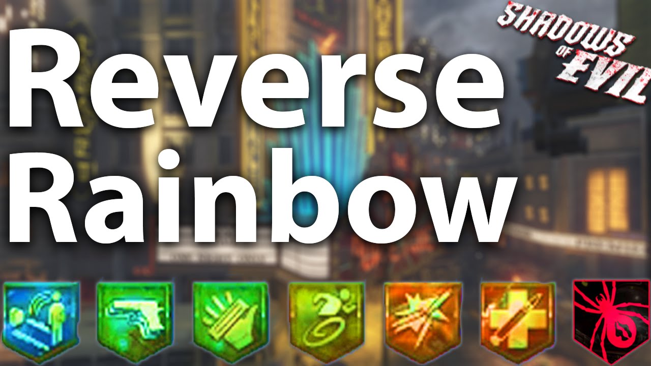 Reverse Rainbow Challenge: Shadows of Evil w/ MrTLexify (Call of Duty: Black Ops 3 Zombies)