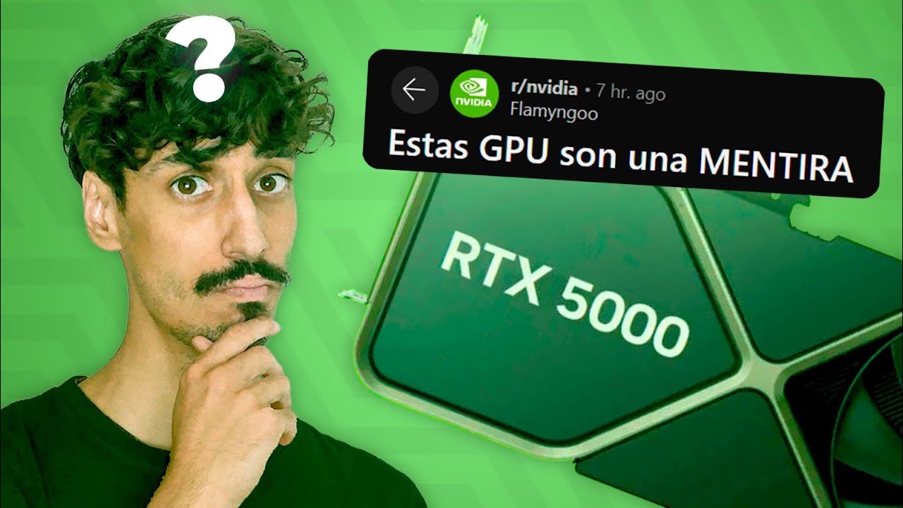 Lo que NVIDIA NO DICE de las RTX 5000