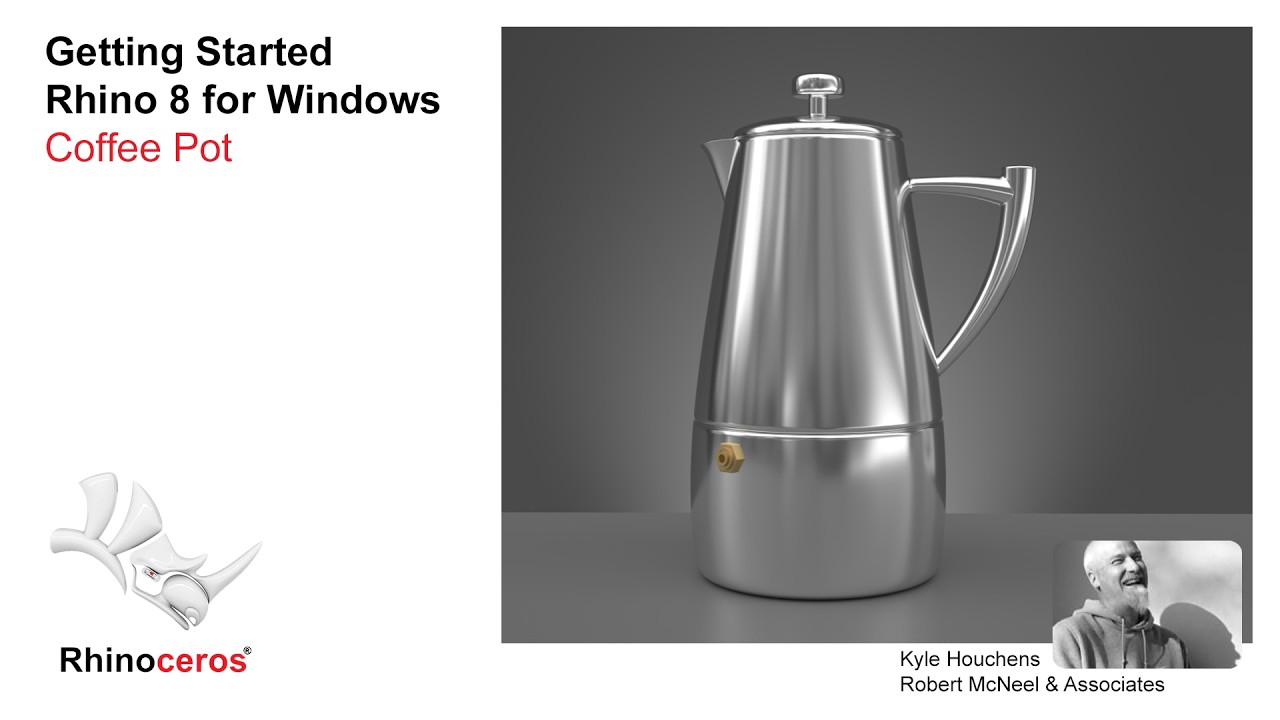 Getting started with Rhino 8 - coffeepot build