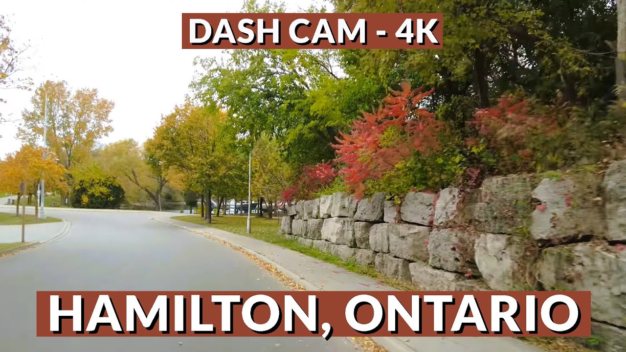 Hamilton, Ontario in 4K | A Scenic Drive Through the Heart of the City