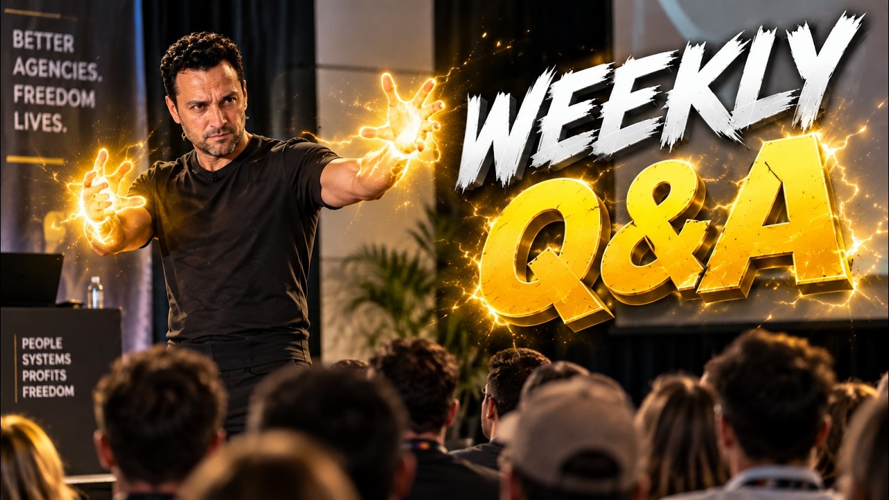 Agency Owners Q&A: Graphic Design, GPT Frameworks, VSLs, Performance Based