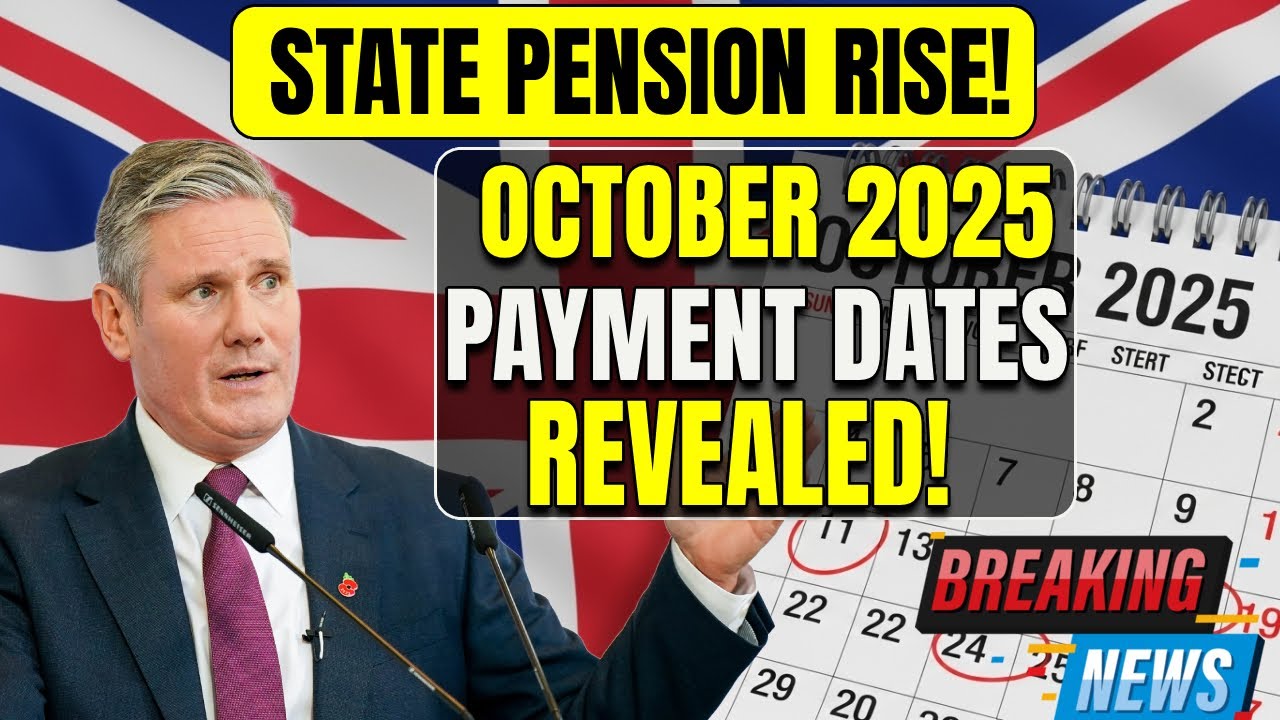 🚨 BREAKING: Keir Starmer Announces Big State Pension BOOST + Full October Payment Schedule!