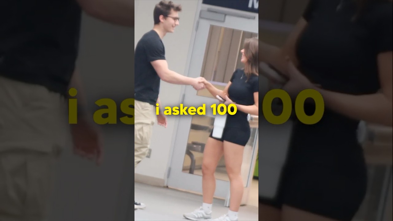 Я пригласил на свидание 100 девушек.