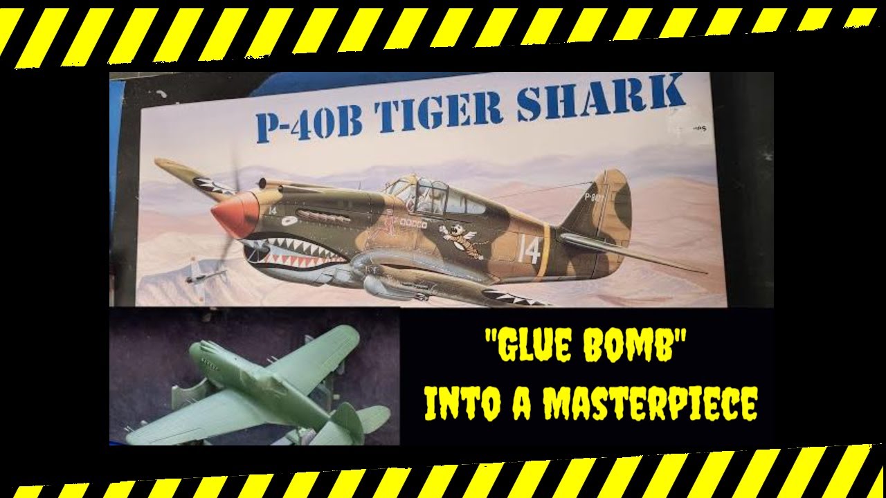 The Revell P-40B vs. My Sanity: A Heavy Lift Scale Build