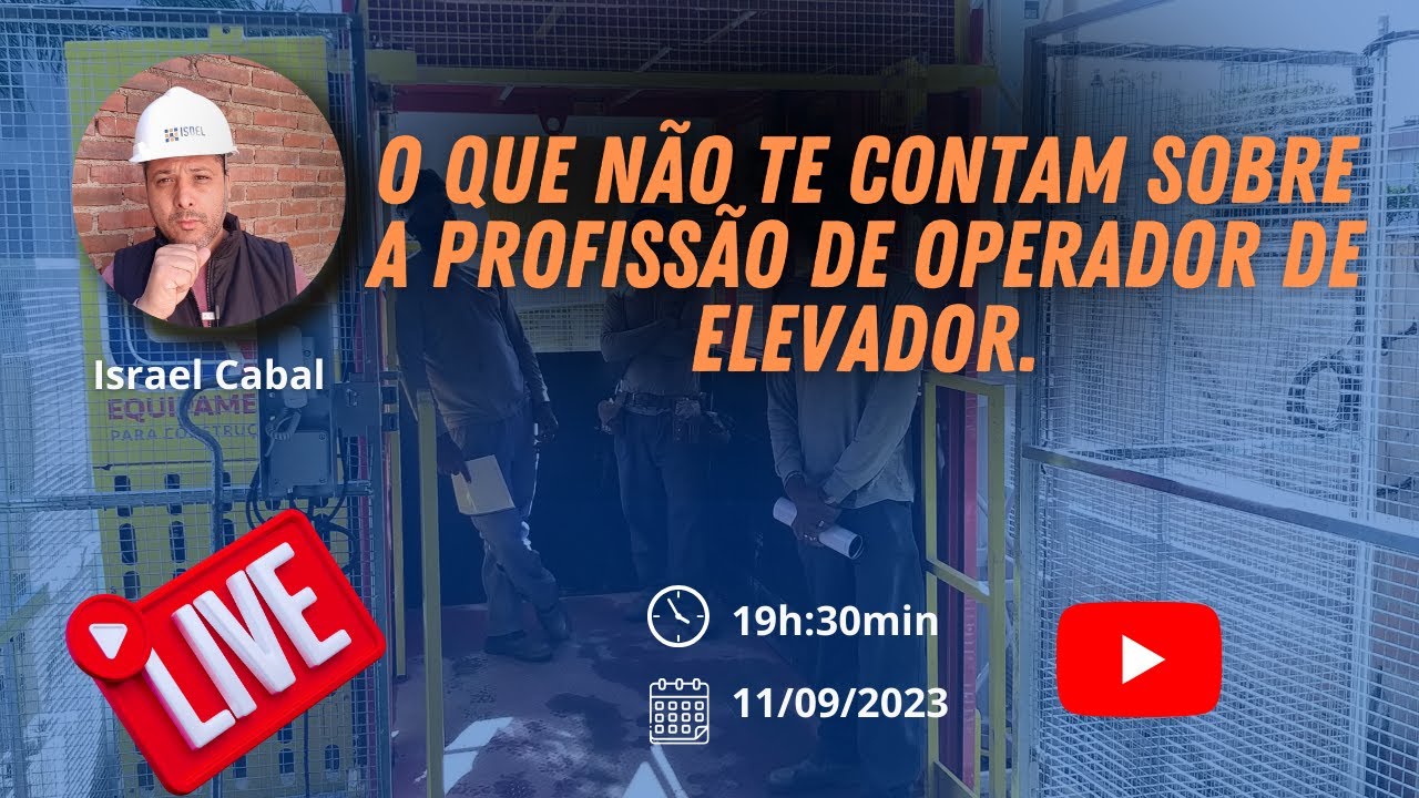 O QUE NÃO TE CONTAM sobre a profissão de operador de elevador.