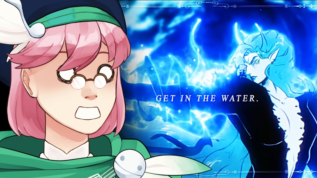 Bard VTuber reacts to Get In The Water - Female Cover by @RafScrap  (EPIC: The Musical)
