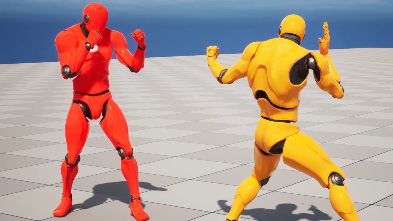 Файтинг UE с нуля. Обнаружение попаданий с помощью трассировки сферы (Урок №8)