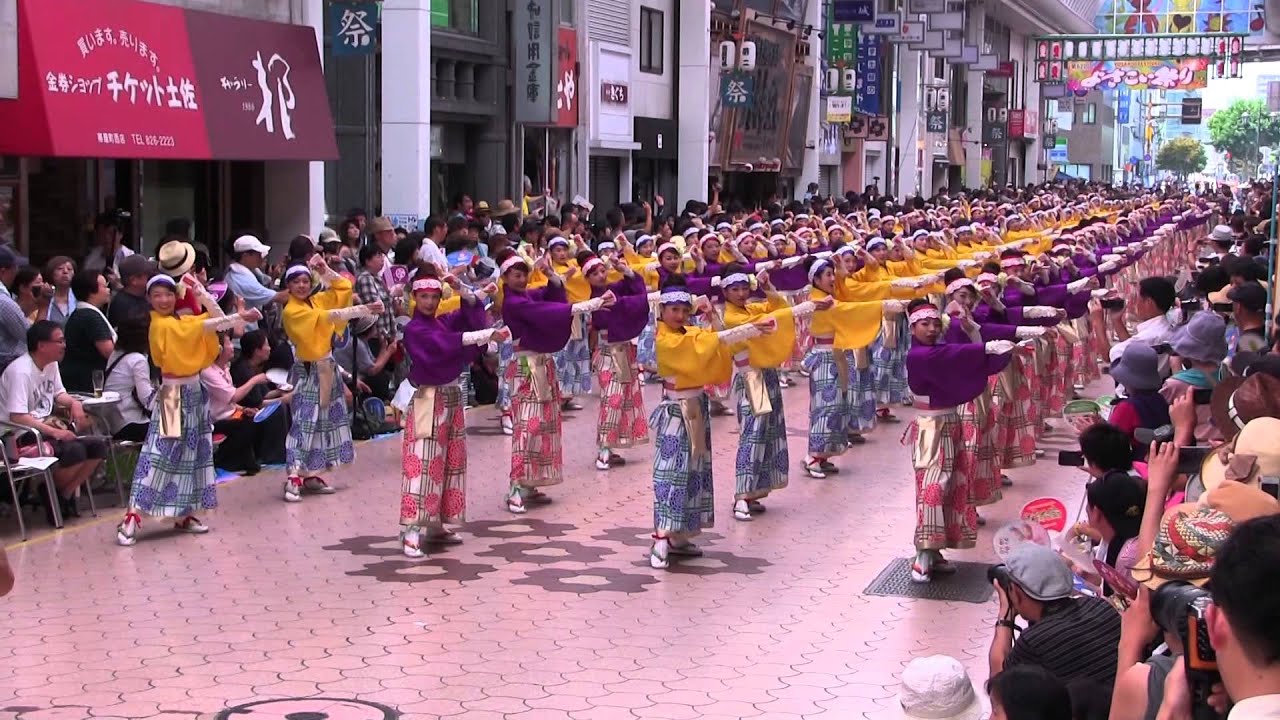第62回よさこい祭り(2015/8/10)「ほにや」