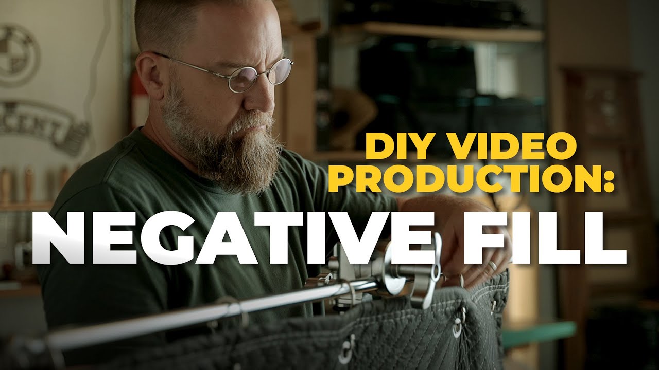 Negative Fill Panels - Pro-Level DIY Video Production.