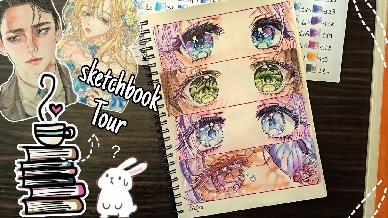 Sketchbooks tour ☆⁩⁦♡⁠