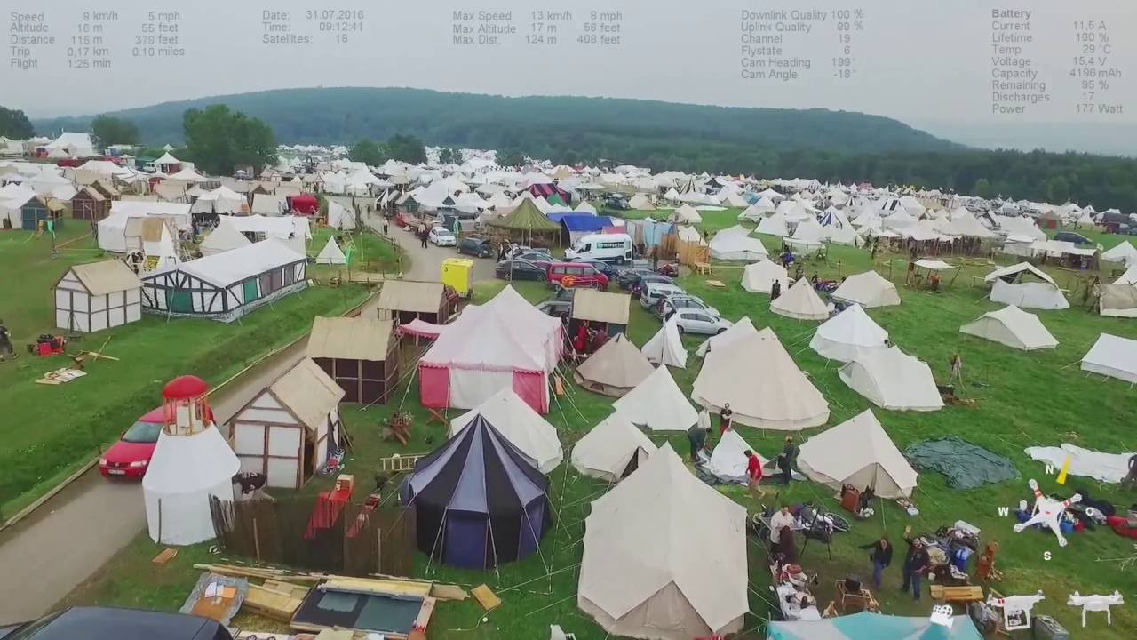 Drachenfest 2016: Abbau am Sonntag