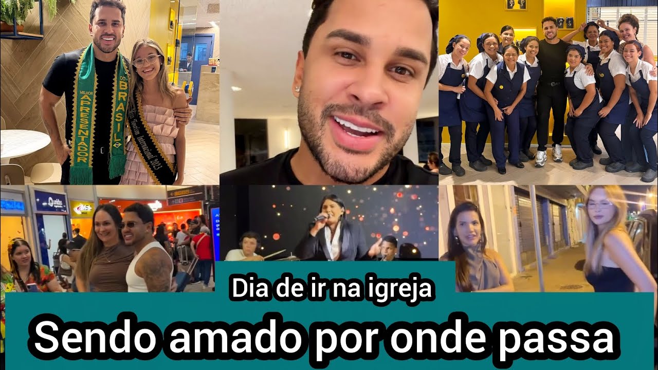 Lucas Guimarães recebe apoio dos fãs por onde passa após ser criticado e vai na igreja orar 