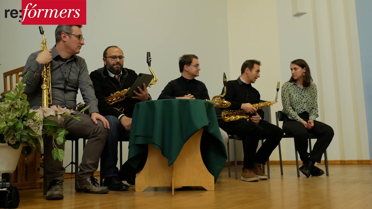 Habanera saxophone quartet master-class at Re:Formers Fest 2019