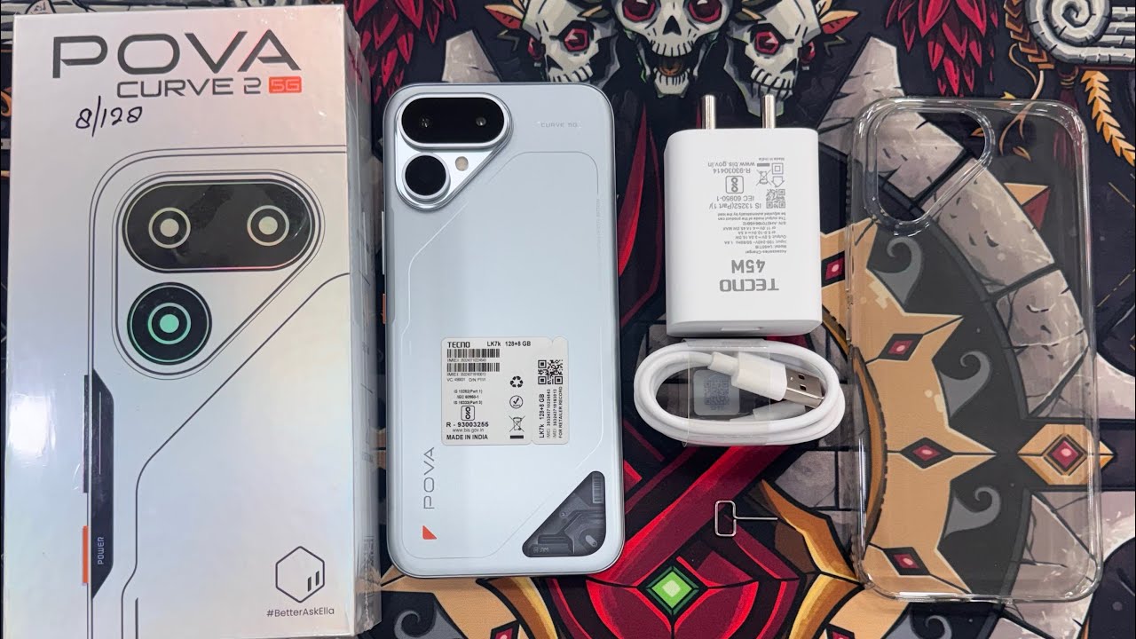 POVA CORVE 2 8000/MAH BATTERY 🔋 #unboxing #smartphone #trending #automobile #youtube #new #tecno 