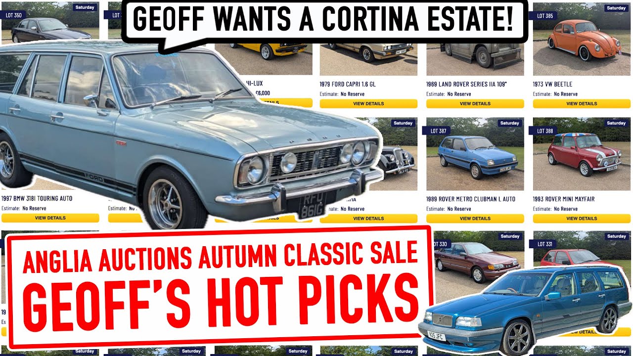 Geoff’s Hot Picks from the August ACA Classic Car Auction 🔥🔥
