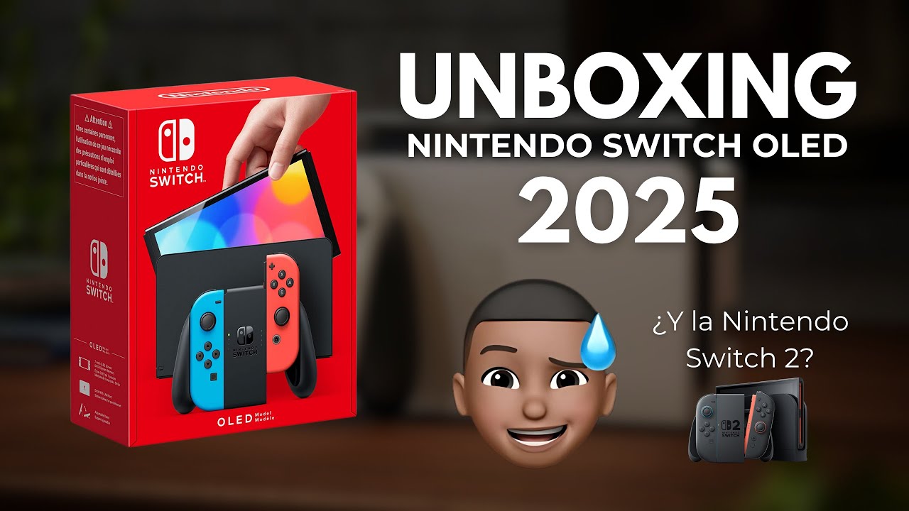 ¿Vale la pena comprar la Nintendo Switch OLED en 2025? 🎮🔥 ¡Unboxing + accesorios!