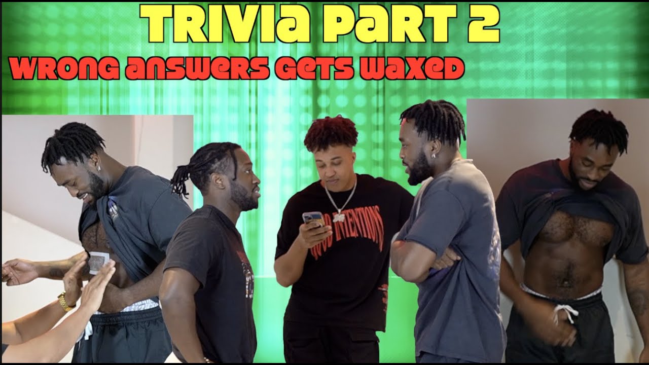 WRONG ANSWER GETS WAXED | Wax Trivia Part 2!