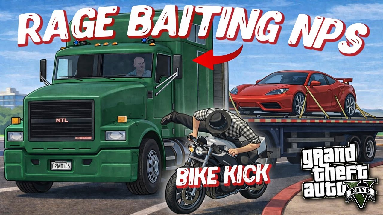 These GTA5 NPCs Were Chasing Me Over My Rage Baiting