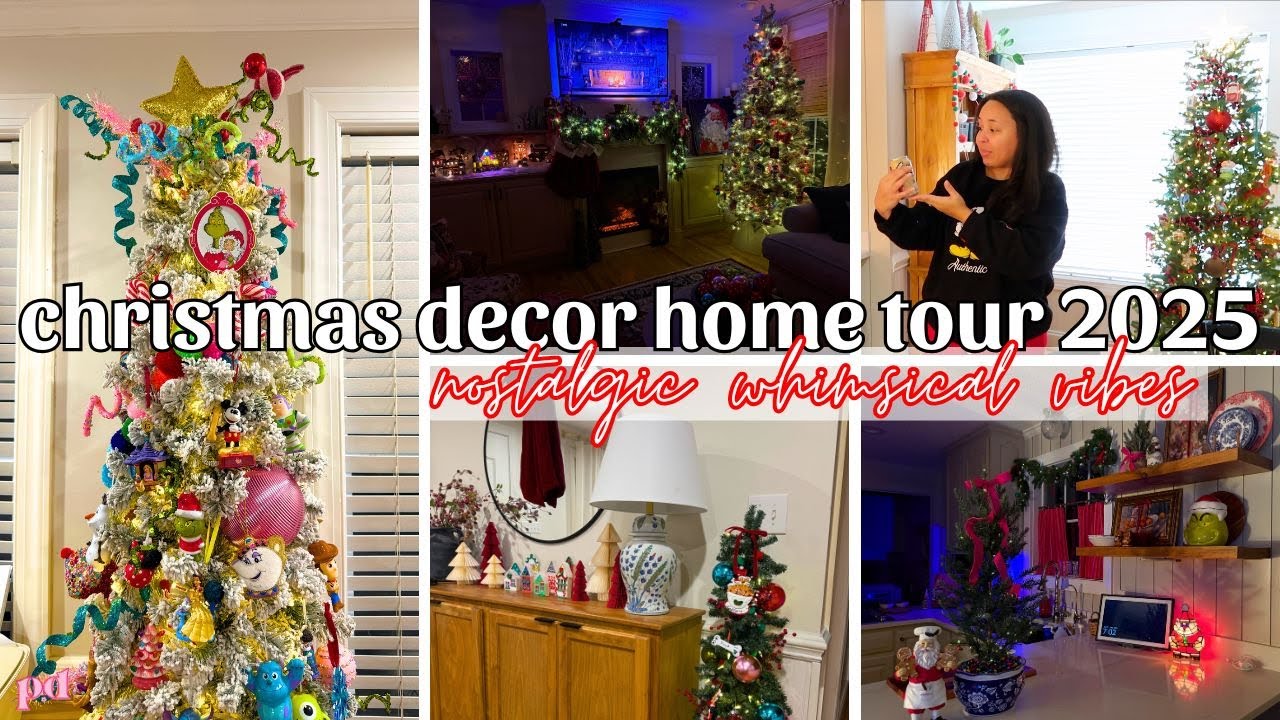 Whimsical Vintage Christmas Decor Tour 2025 🎄 Magical Nostalgic Holiday Decor | Page Danielle