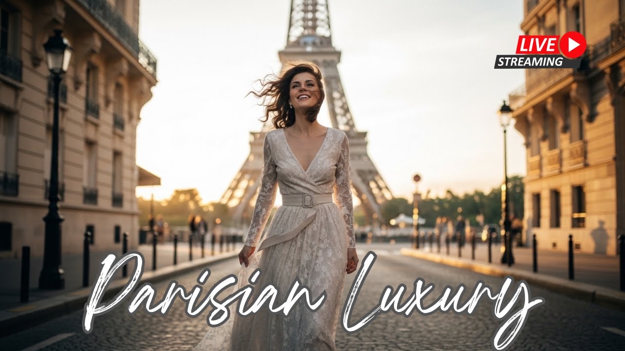 Romantic Paris Vibes – Sentiments amoureux français au clair de lune