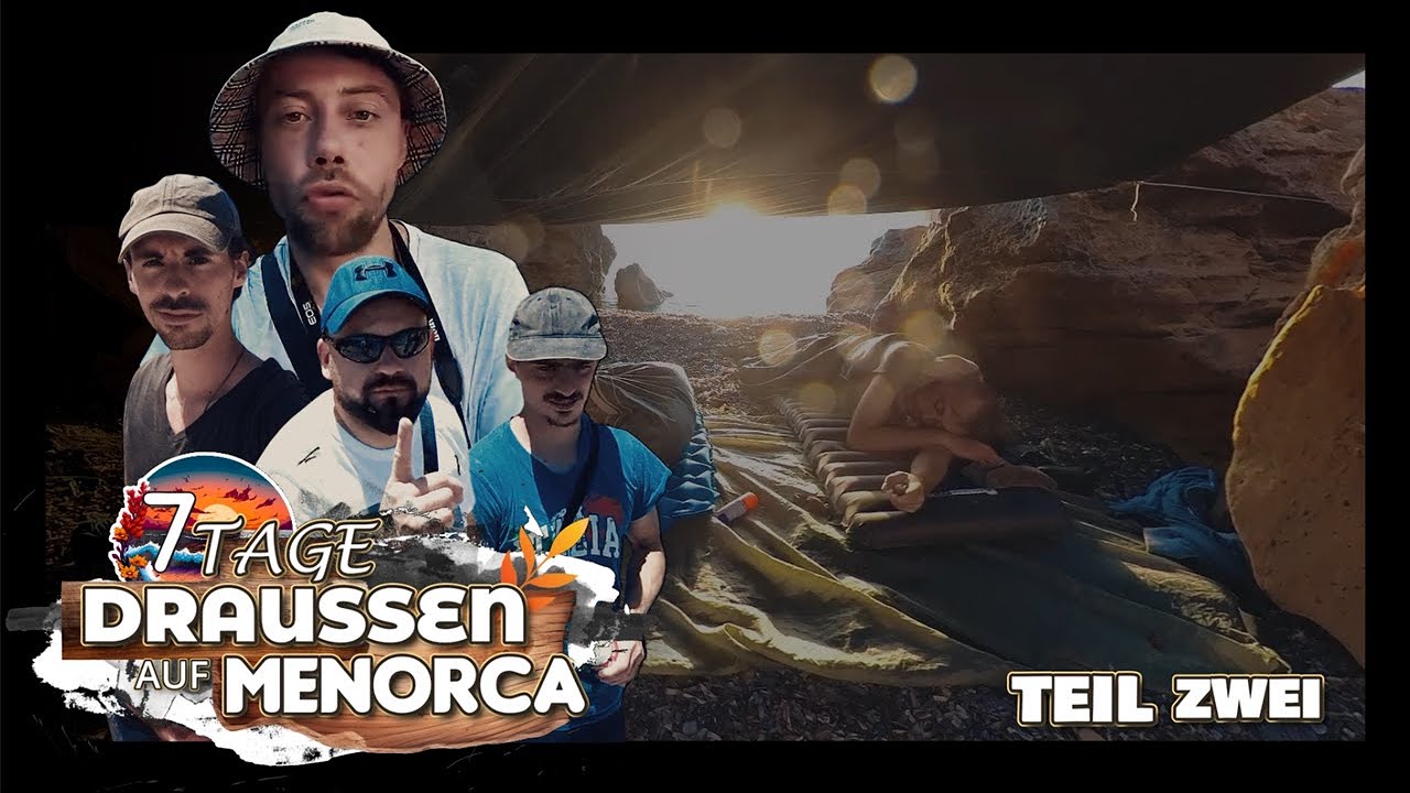 Sieben Tage Draussen Schlafen auf Menorca | SPANIEN | Teil Zwei | #Wildcamping #Hängematte #Menorca