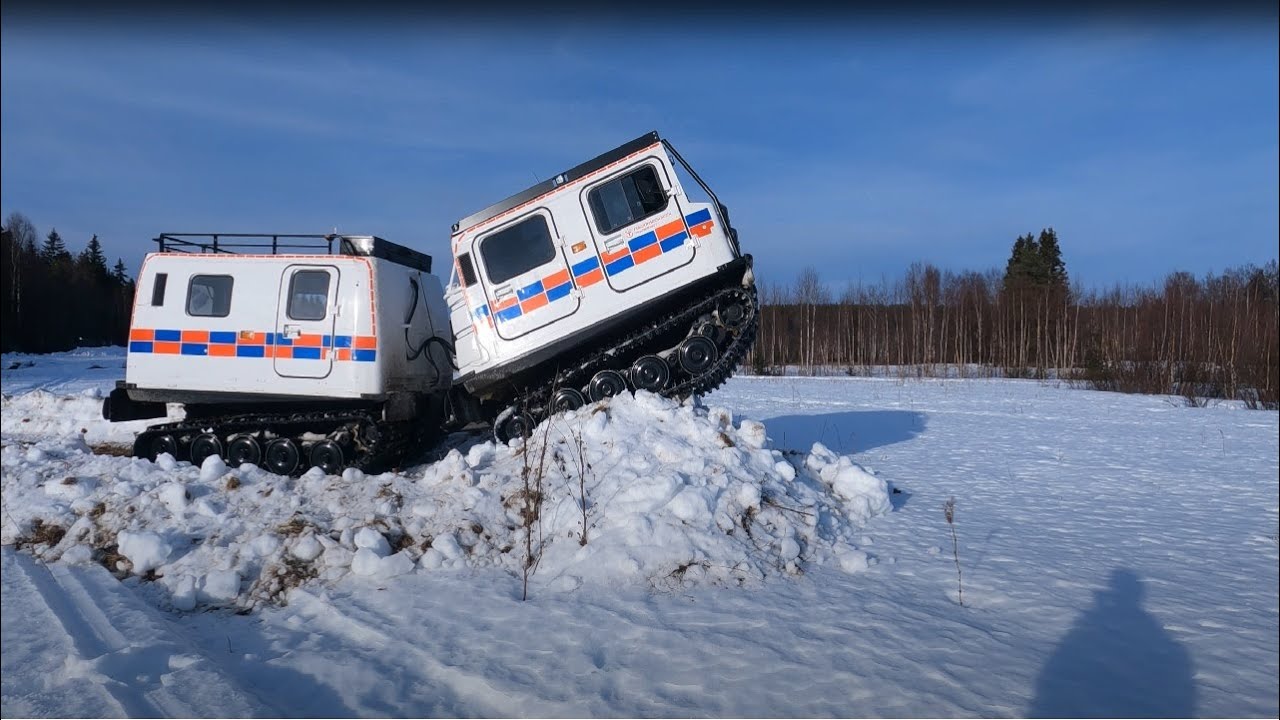 Hägglunds BV206 in snow