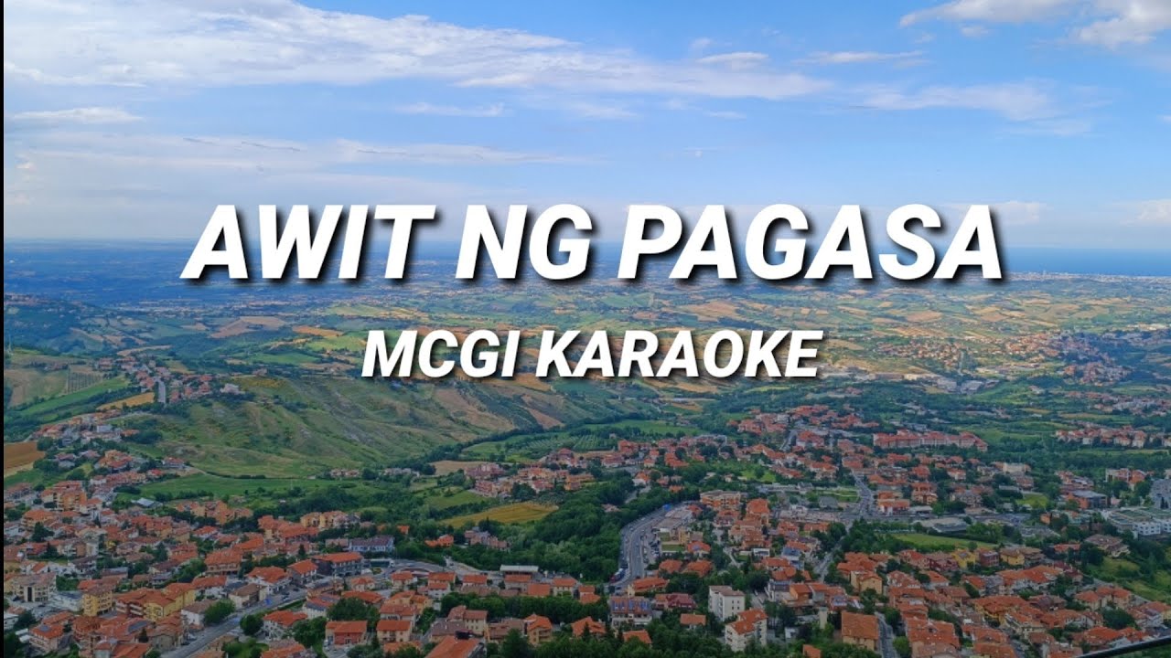AWIT NG PAGASA | MCGI KARAOKE