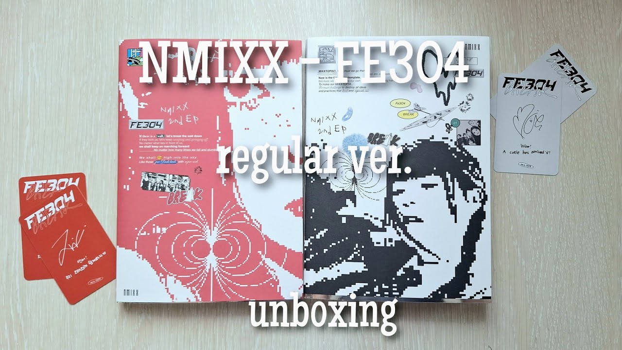 🩷Распаковка альбома NMIXX - FE304 (regular ver.)🌸 | Unboxing k-pop albums