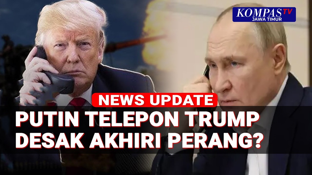 Terungkap! Ini Isi Pembicaraan Putin Telepon Trump, Desak Selesaikan Perang Iran?