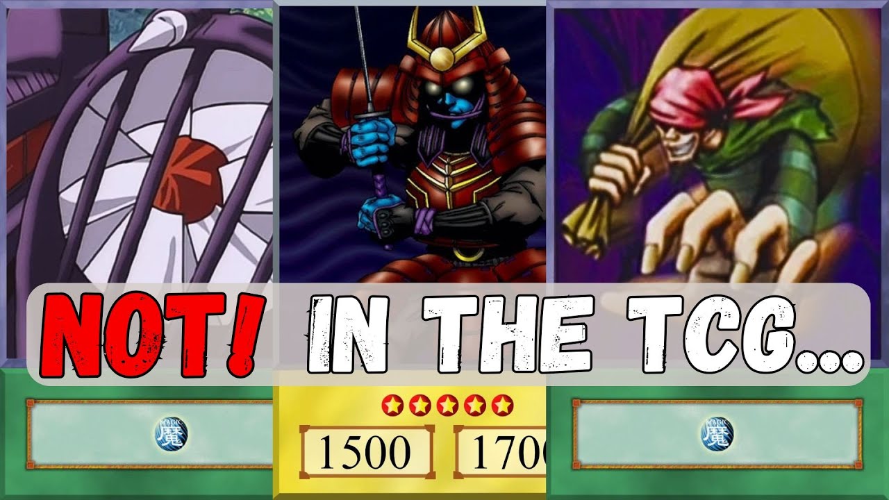 10 MORE Duelist Kingdom Cards NOT in the YuGiOh TCG