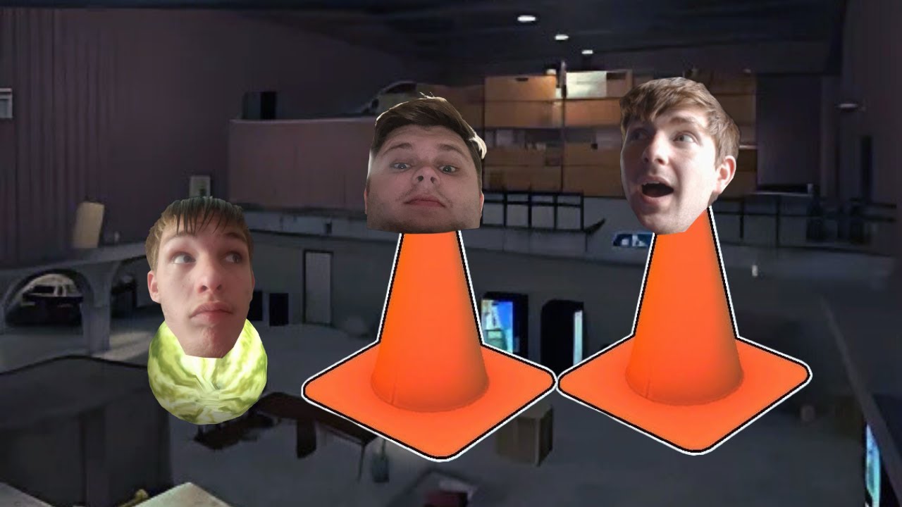 Cone brothers for life (Prop hunt with Solorbust and MorsiferGsj)