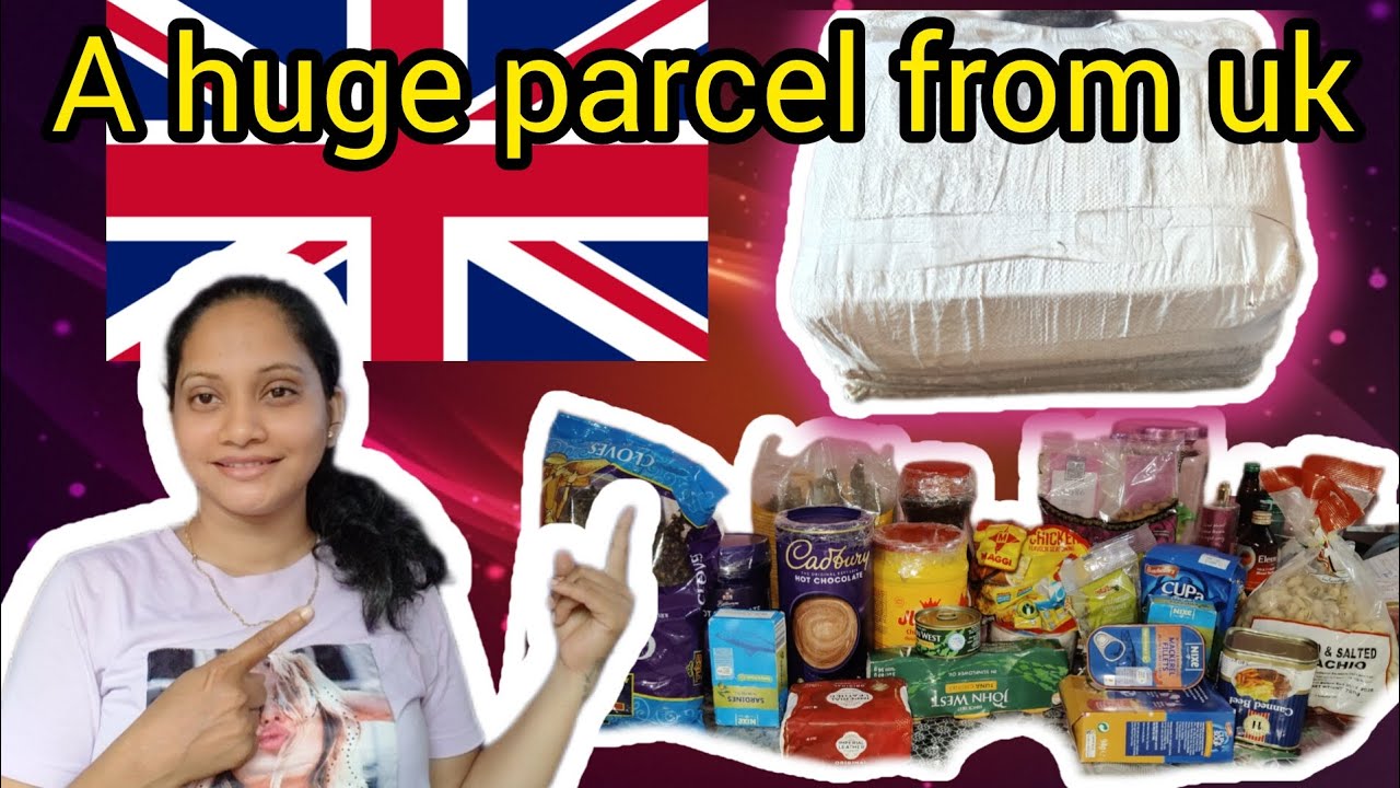 Еще одна огромная посылка из Великобритании, спасибо 😊