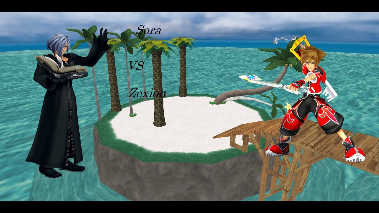 Kingdom Hearts 2 Final Mix Sora vs Zexion
