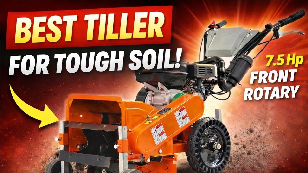 Front Rotary power weeder / Powerfull mini Weeder 7.5 Hp mini tiller