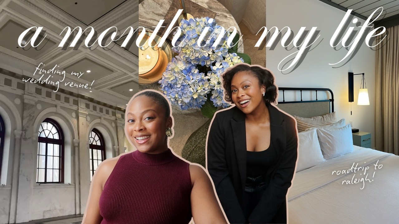 a MONTH in my life | monthly vlog | finding my wedding venue! buying a car? my thoughts on GLP-1s...