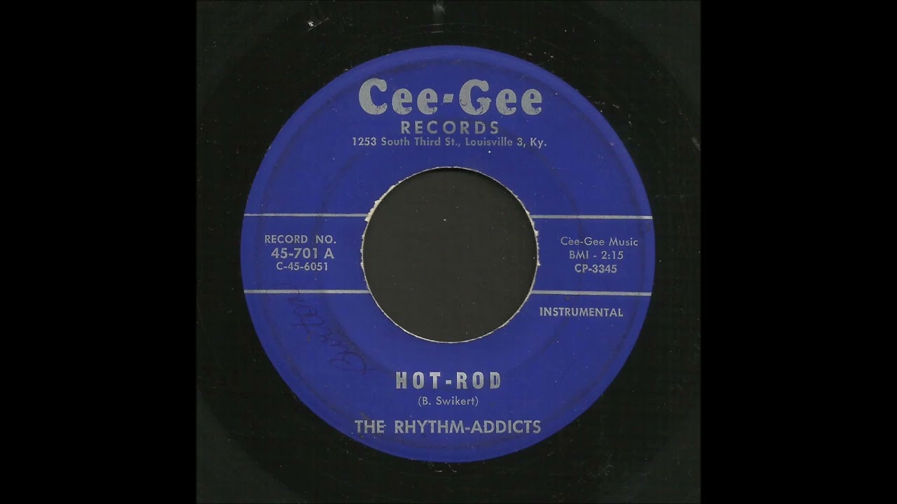 The Rhythm Addicts - Hot Rod - Rock & Roll Instrumental 45