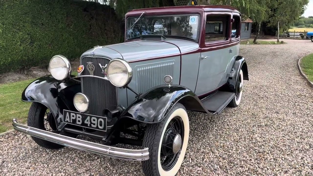 1932 Ford Model B Tudor Sedan . Amazing condition