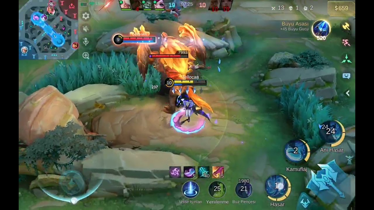 Aamon NASIL OYNANIR MOBİL LEGENDS - 39 KİLL Aamon YERİ BAŞKA