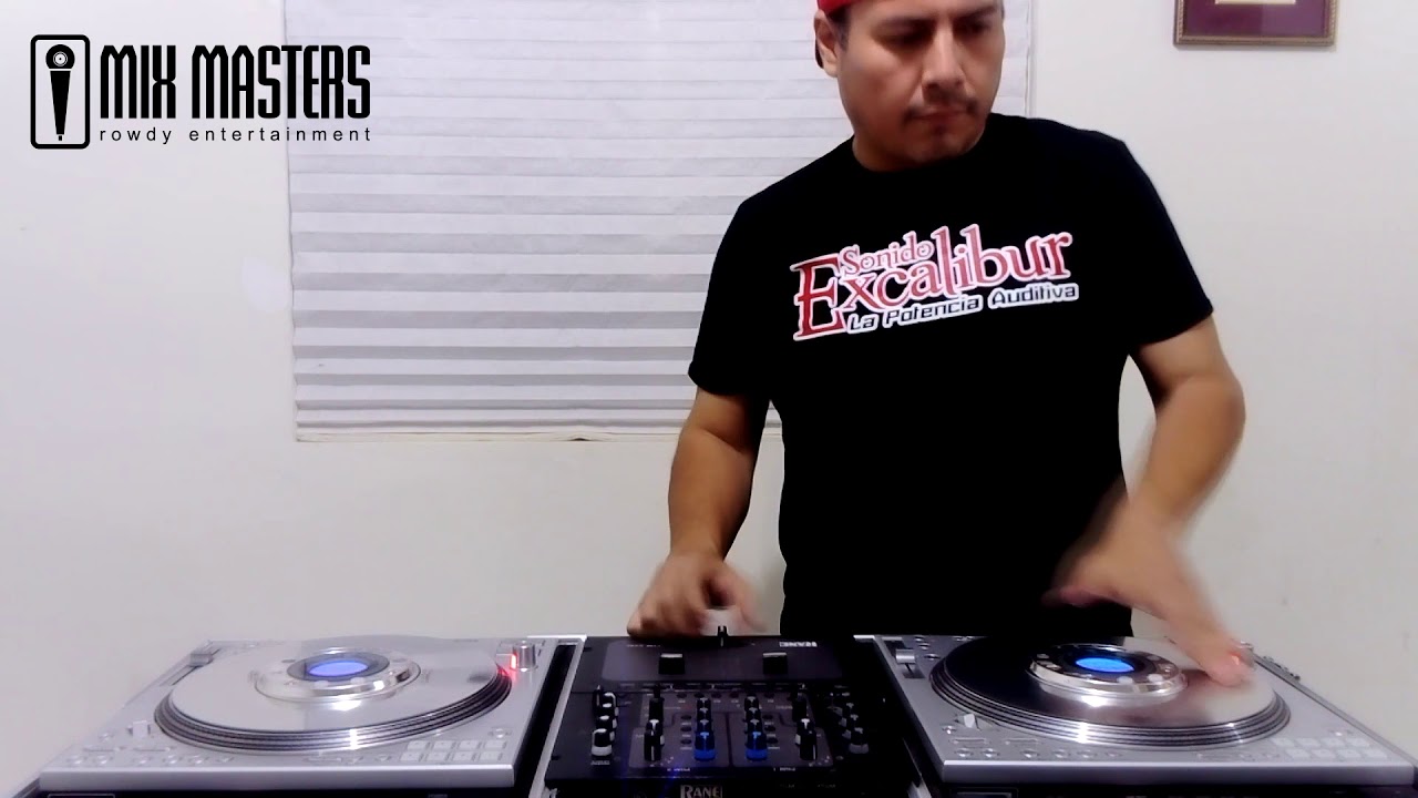 MIX MASTERS DJ ROWDY D TECHNICS  SL DZ1200 RANE TTM57SL 2017
