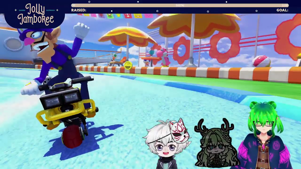KARTING FOR GO-KARTS!!!! | Jolly Jamboree Charity stream time with Destroyr and friends! - Part 2