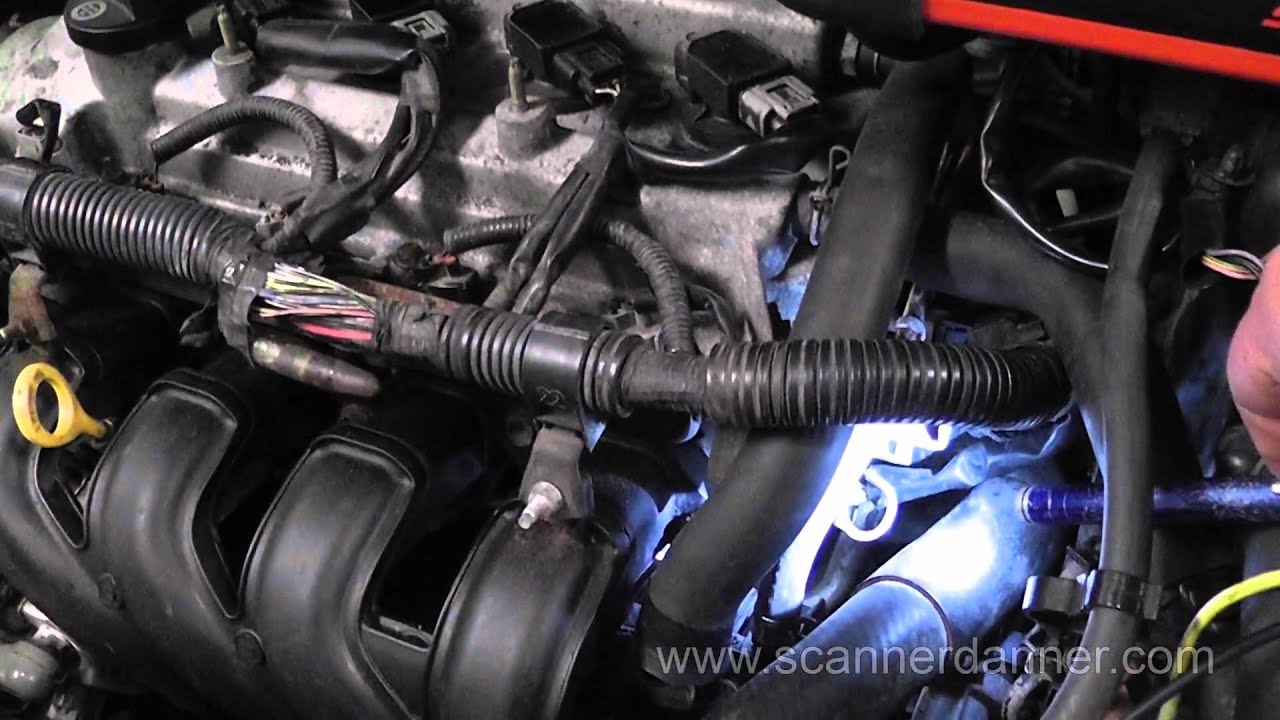 Poor running, flashing CEL, no codes (bad computer ground) - Toyota